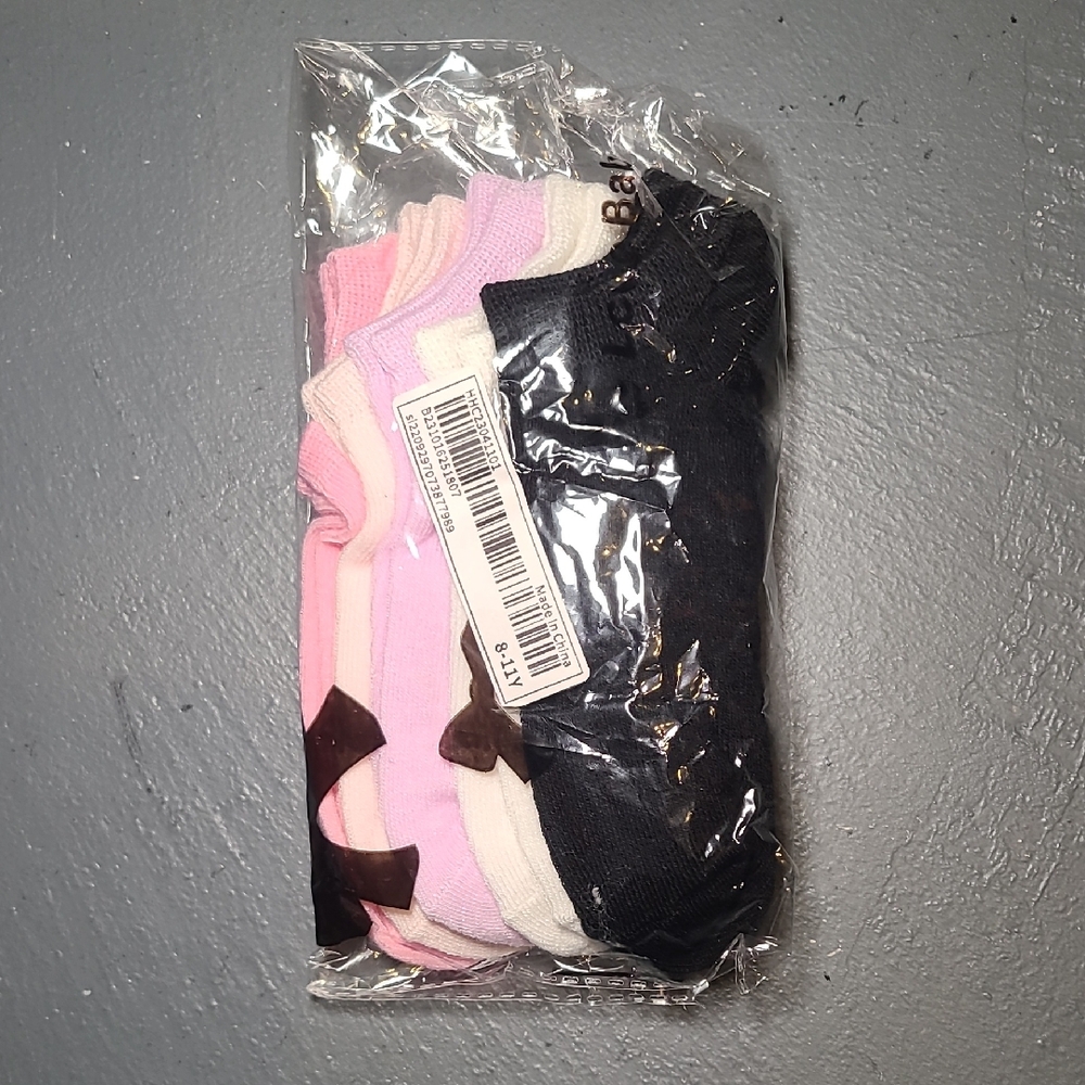 SHEIN Kids Socks Set - Pink, White, Black